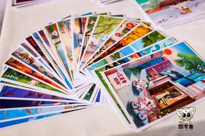 現(xiàn)場展示的文創(chuàng)產品。北京市東城區(qū)文化旅游推廣中心供圖